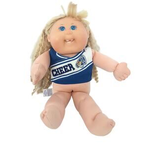 Cabbage Patch Kids Doll Blonde Hair Blue Eyes 20th Anniversary 83-03 vtg RARE